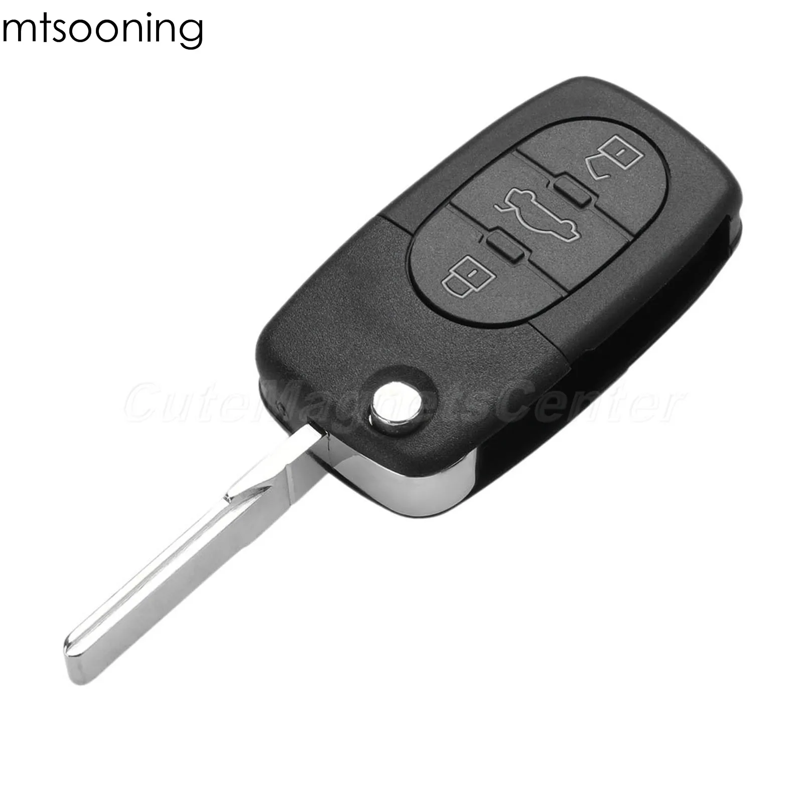 Mtsooning 4 кнопки Автомобильный Дистанционный ключ 315 МГц для Audi A4 A6 A8 TT Allroad