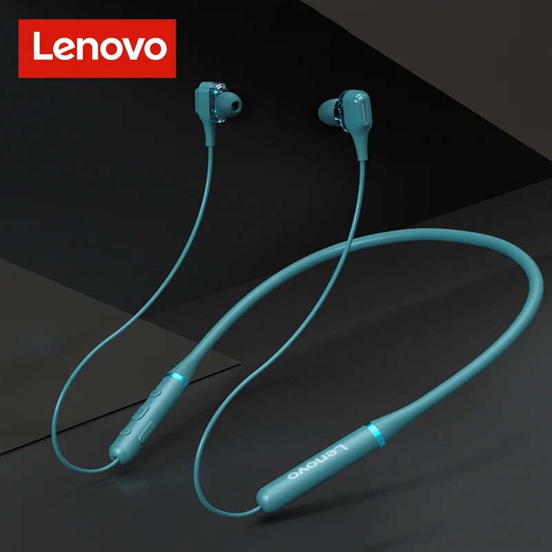 

Новые спортивные беспроводные наушники Lenovo HE05 Pro, мини Bluetooth-гарнитура, наушники с шейным ободом и микрофоном, шумоподавляющие наушники
