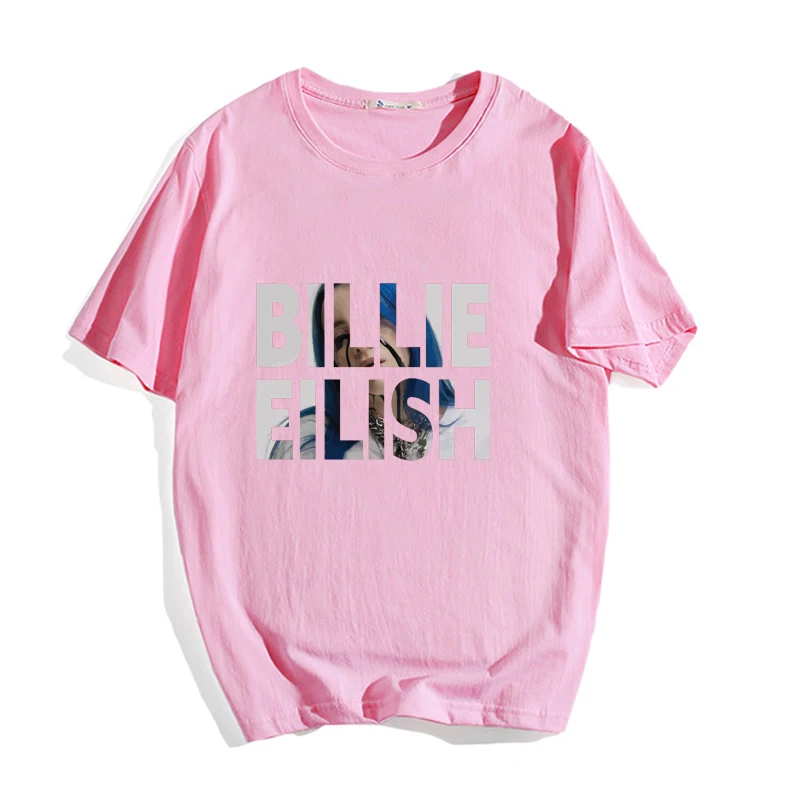 T-shirt 13 Крутая футболка унисекс, Повседневная футболка Billie Eilish, летние модные хлопковые футболки для подростков, Harajuku, футболки с короткими рукавами - Цвет: T-shirt 13