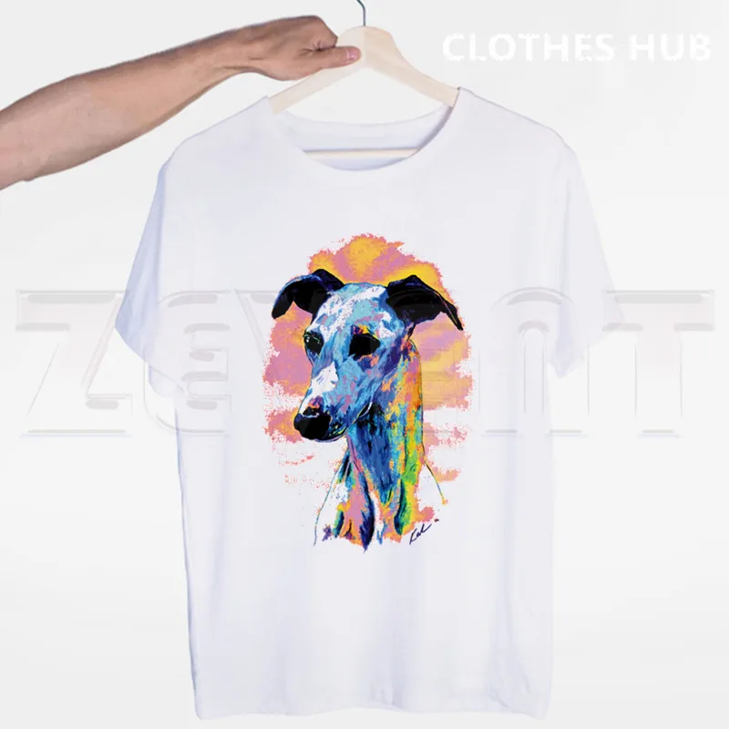 Футболка с круглым вырезом и коротким рукавом для домашних животных | Мужская