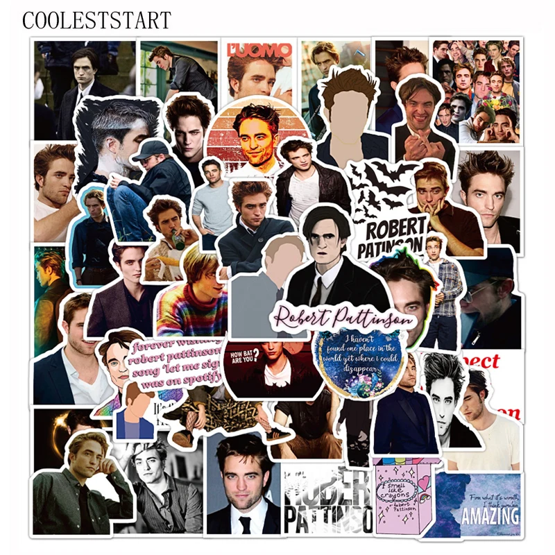 Стикеры с этикетками Сумерки саги s Роберт Паттинсон стикеры для гитары ноутбука