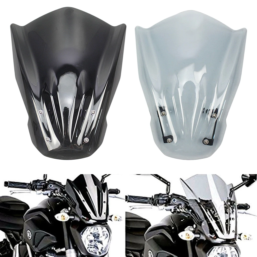 Лобовое стекло с кронштейном для 13-17 Yamaha MT-07 FZ-07 MT07 FZ07 |