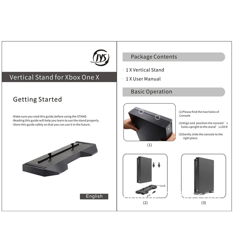 Новая черная вертикальная подставка зажим крепежа основы для Xbox One X Колыбель Подставка док-станция для X box One X док-станция игровые аксессуары