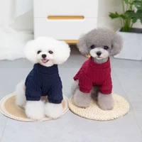 dog winter clothes knitted pet clothes for small medium dogs chihuahua puppy pet sweater yorkshire pure dog sweater dog clothes