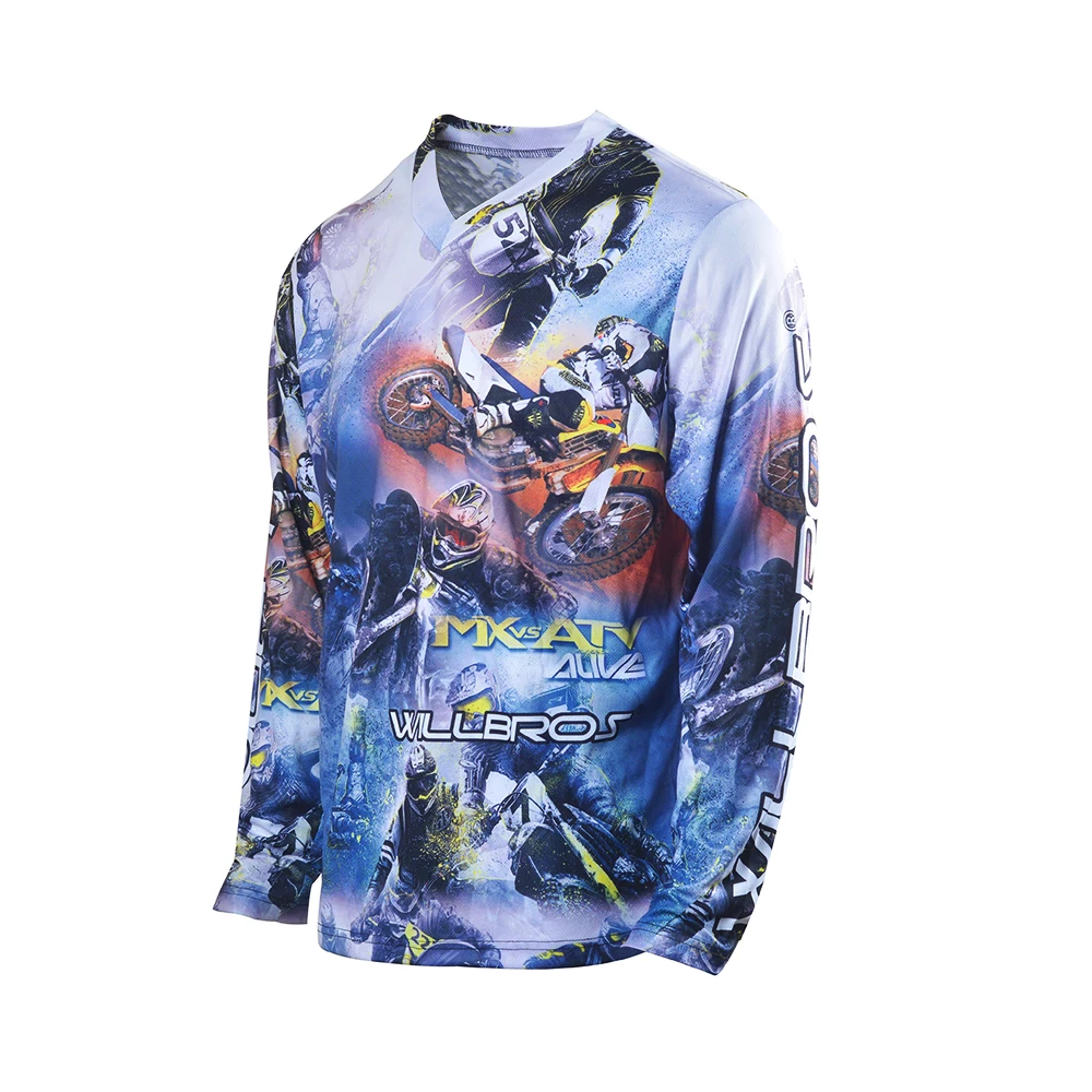 Willbros быстросохнущие мужские рубашки с длинным рукавом для мотоцикла горного