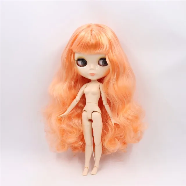 ICY factory шарнирная кукла blyth toy joint body белая кожа блестящее лицо 30 см 1/6 распродажа специальное предложение - Цвет: only nude doll