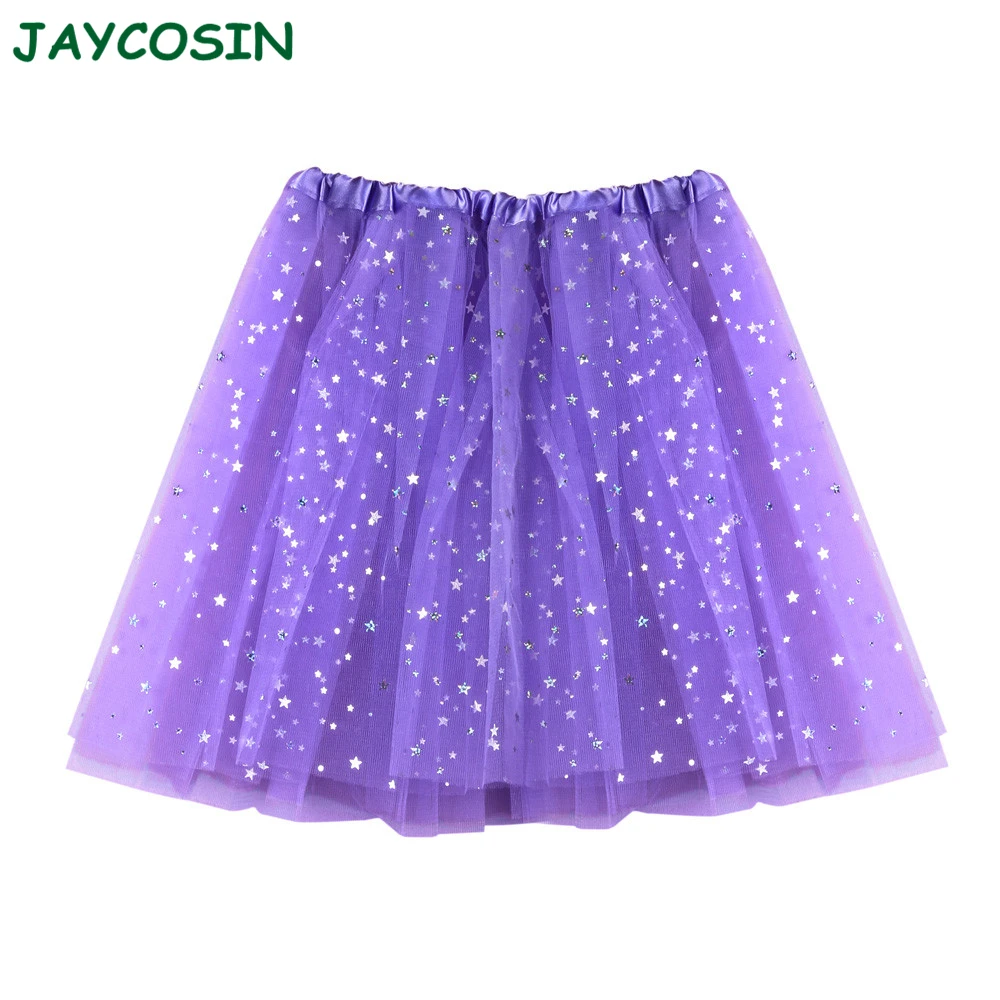 Женская фатиновая юбка JAYCOSIN короткая из плиссированной газовой ткани пачка для