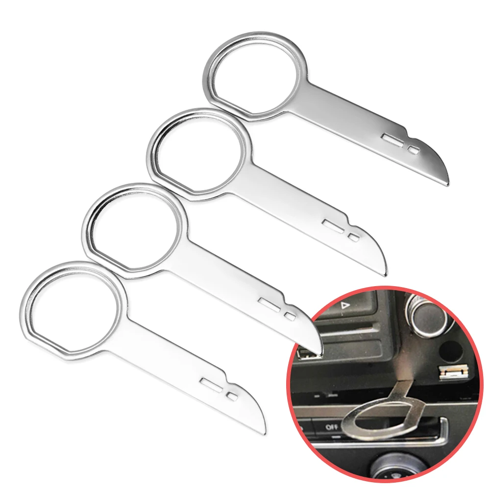 

4Pcs Car Radio Removal Key Pin Tool Kit for Mitsubishi Mirage ASX Outlander Lancer Pajero Eclipse Grandis FORTIS Zinger