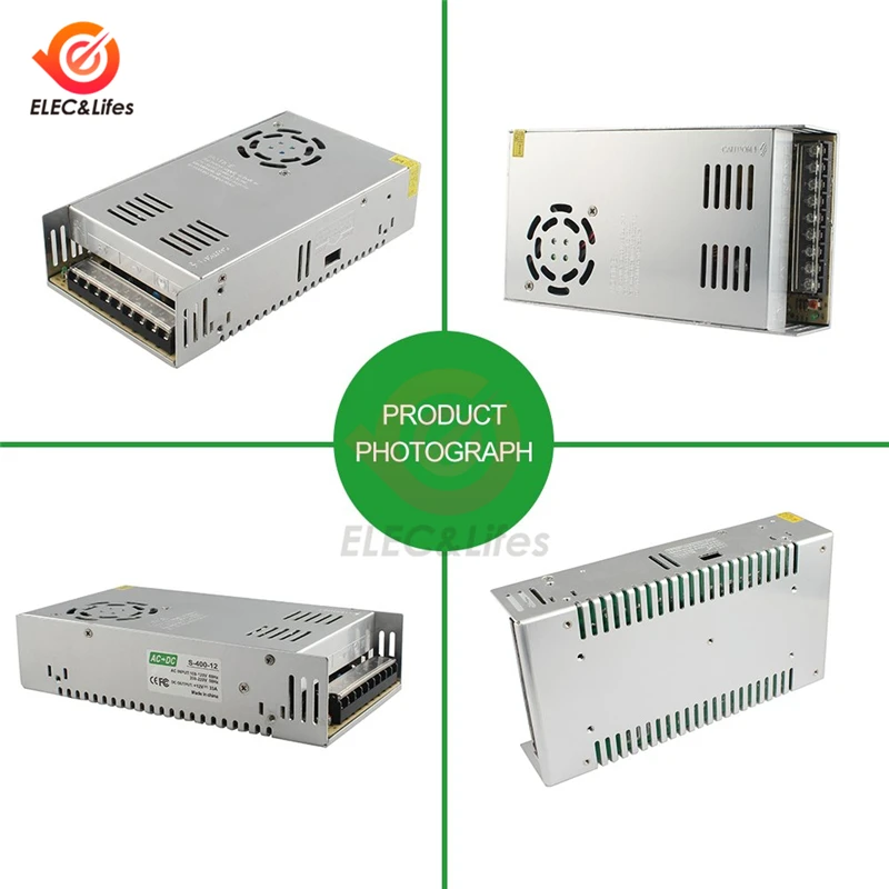 DC 48V 360W 400W 480W 10A импульсный источник питания трансформатор переменного тока DC SMPS 7.5A 8.3A