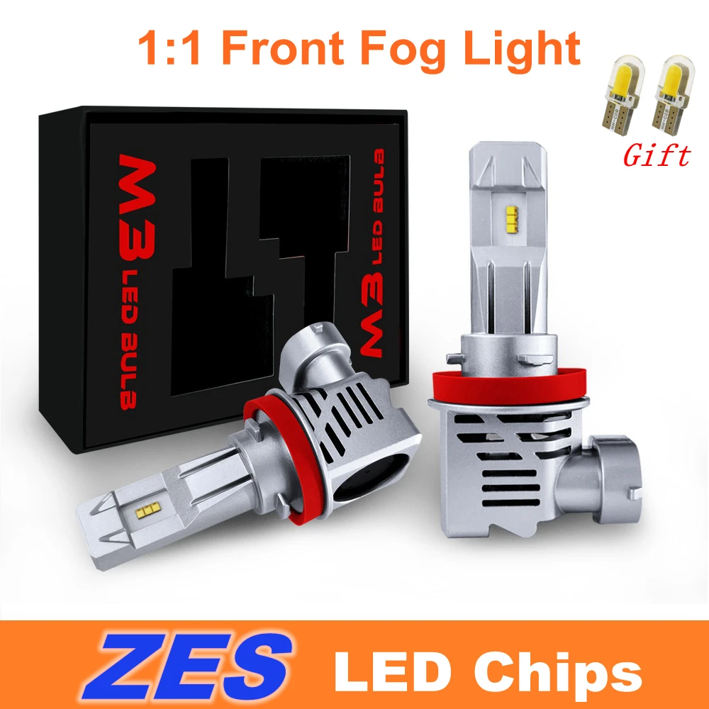 Светодиодный передний противотуманный светильник все в одном M3 ZES HB3 HB4 9005 9006 H4 H7 H11