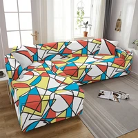 geometric triangle sofa covers for living room elastic stretch slipcover l square sectional corner sofa covers 1234 seater