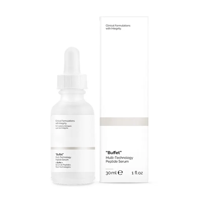 

Buffet Multi-Technology Peptide Serum Hyaluronic Acid Anti-wrinkle Anti-Aging Repair 30ml Face Primer