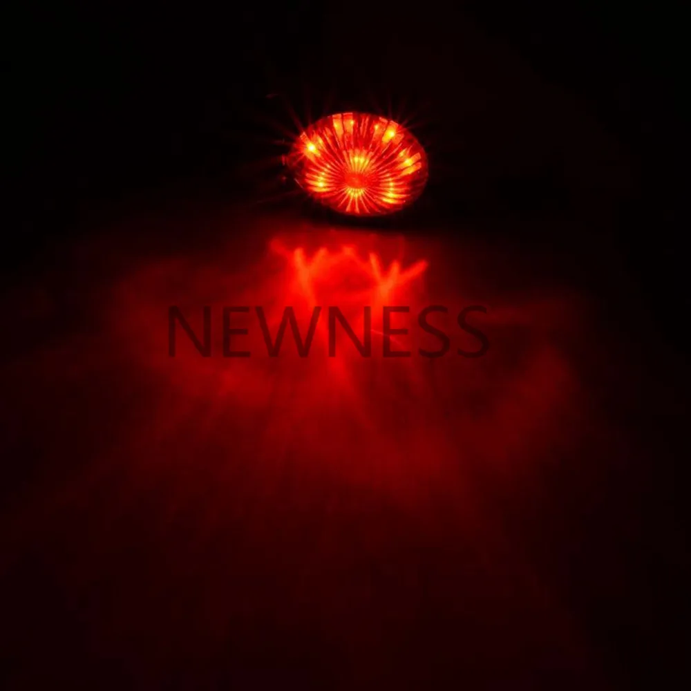 Мотоциклетные винтажные светодиодные латунные Ретро задние стоп сигналы фонари