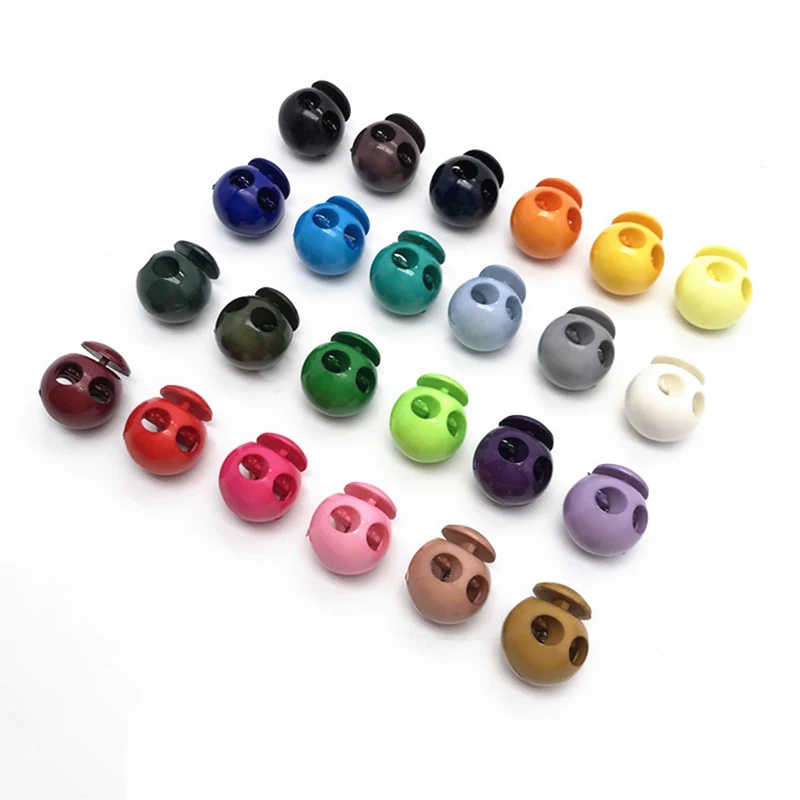 20/50Pcs Color Pig Nose Buckle Sport Backpack Rope Clasp Accessories DIY Spring Adjustment Sportswear Shoes Botton | Дом и сад