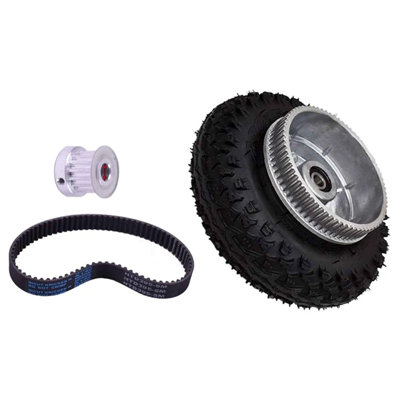 200X50mm Electric Skateboard Gear Motor Truck Wheels Kit for Longboard Off Road Board Pully Wheel