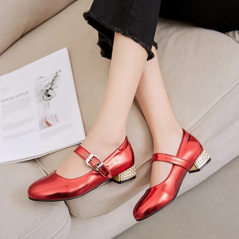 Mary Jane/Женская обувь на каблуке Танцевальная Женская в стиле джазовый вальс