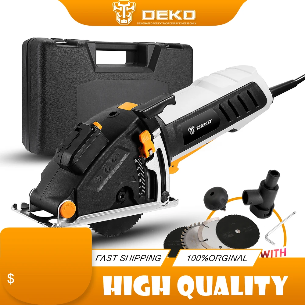 Циркулярная мини пила DEKO Электрическая с лазером|Электрические пилы| |