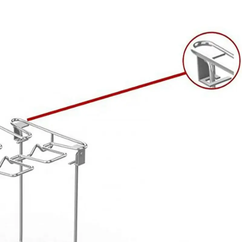 Нержавеющая сталь куриное крыло нога стойка гриль держатель стойки с поддон для