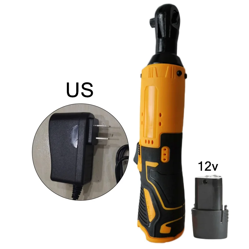 Беспроводной электрический ключ с трещоткой 12V литий ионный зарядным