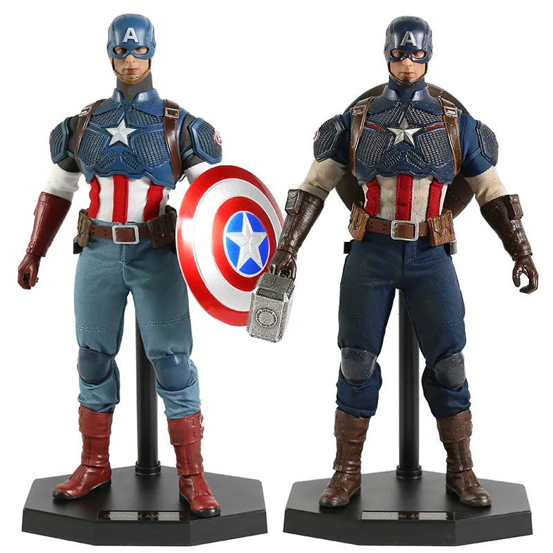 Коллекционная Фигурка Marvel Мстители финал Капитан Америка масштаб 1/6 | Игровые фигурки и трансформеры -1005001883519916