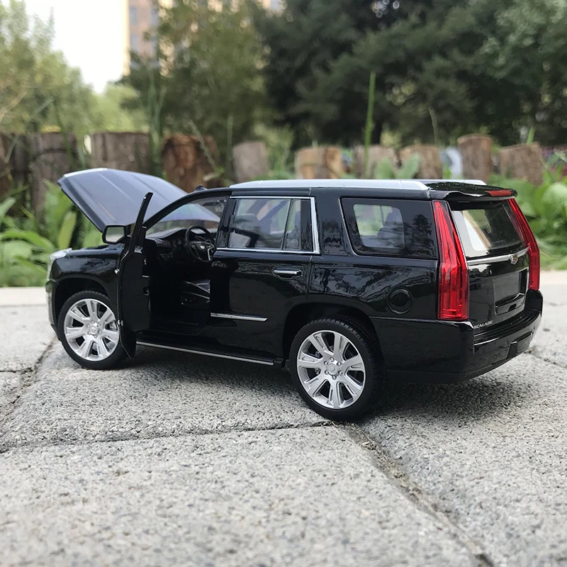 Welly 1:24 Cadillac Escalade 2017 внедорожник автомобиль литой дисплей металлическая модель
