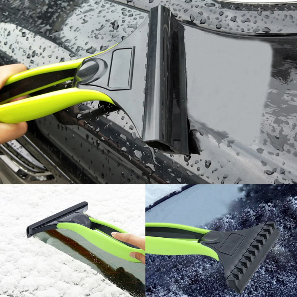 2-in-1 Car Ice Scraper PVC Snow Remover Winter De-icing Tool | Автомобили и мотоциклы