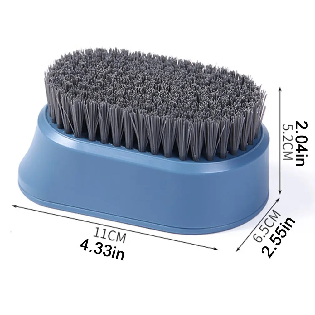 

1pcs Household Cleaning Brush Soft Bristle Laundry Brush Multifunctional Shoes Brush Artifact Kitchen Bathroom Cleaning Brushes