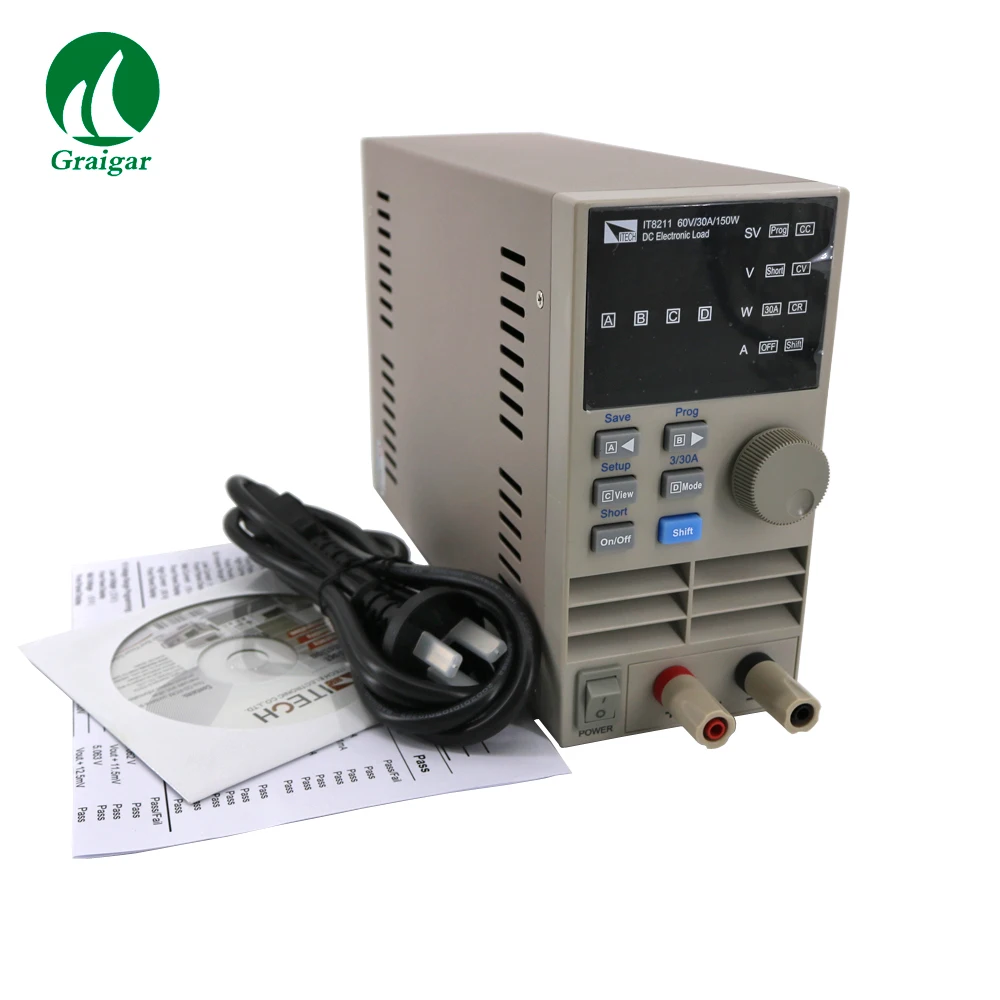 ITECH IT8211 цифровой контроль электронная нагрузка 60V 30A 150W