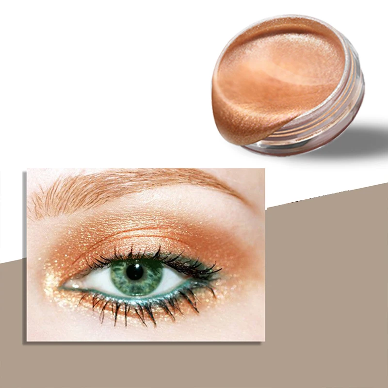 Жидкие тени для век блестящие водостойкие длительное мерцание металлический