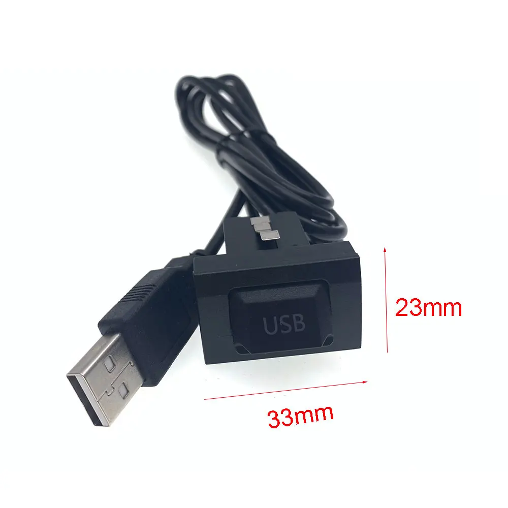 Автомобильный радиоприемник с USB-выключателем кабель адаптера панели для Volkswagen VW