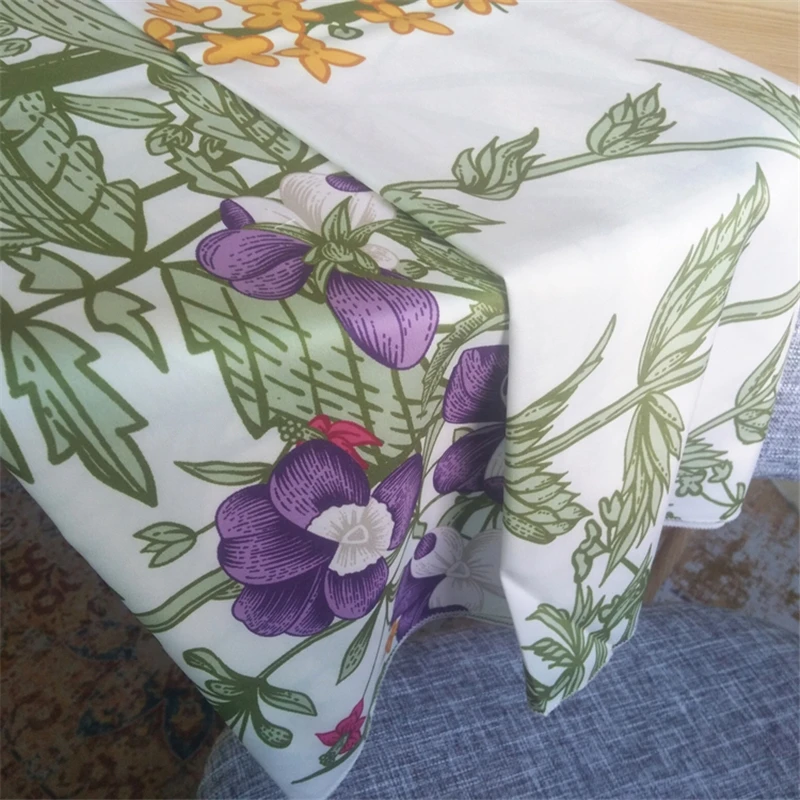 Настенный гобелен с растениями настенный цветочный художественный ковер в стиле