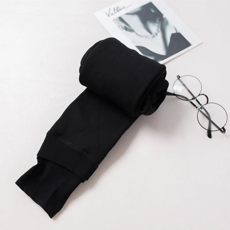 88P Black 8 цветов S-3XL зима плюс кашемировые леггинсы женские повседневные теплые плюс размер из искусственного бархата трикотажные толстые тонкие леггинсы повышенной эластичности - Цвет: 88P Black