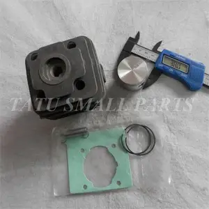 Комплект поршней цилиндра OM36 38 мм для OLEO-MAC BC350 BC380 SPARTA 36 37 370 381 EFCO EF3500 3700 3800 в сборе 61212005,61330245