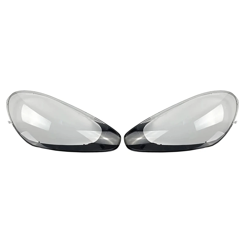 

NewFor-Porsche Cayenne 2014 2015 2016 2017 крышки для правой/левой автомобильной фары, прозрачные крышки для лампы, защитное стекло