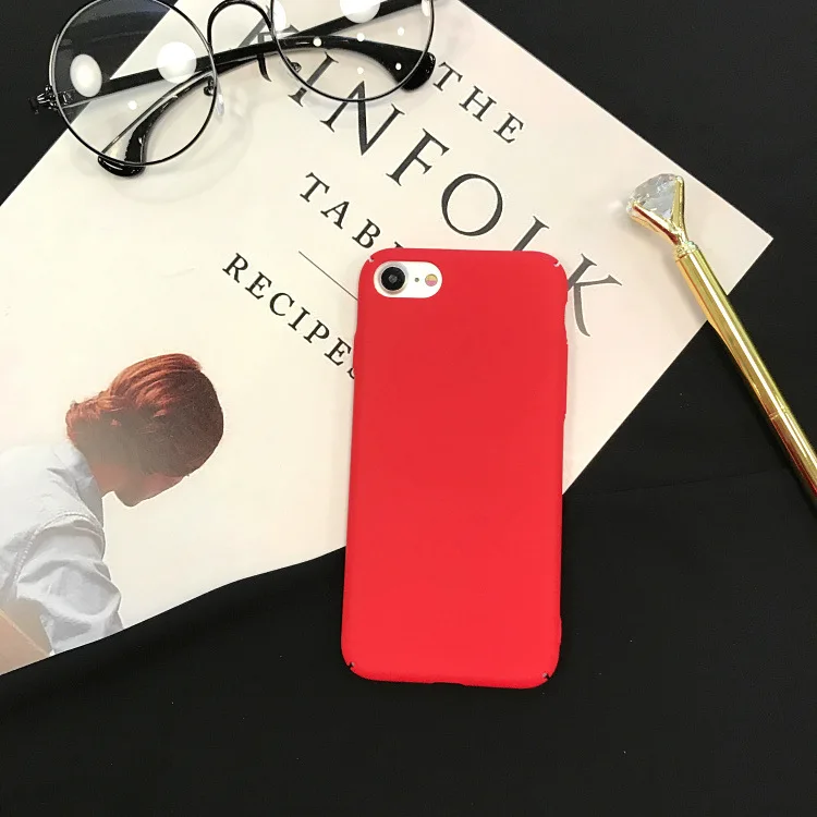 Simple All-inclusive Matte Solid Color Hard Phone Case for Iphone 8 iphone 6 6s 7 Lus X Xr Xs Max Cover Whosale | Мобильные телефоны