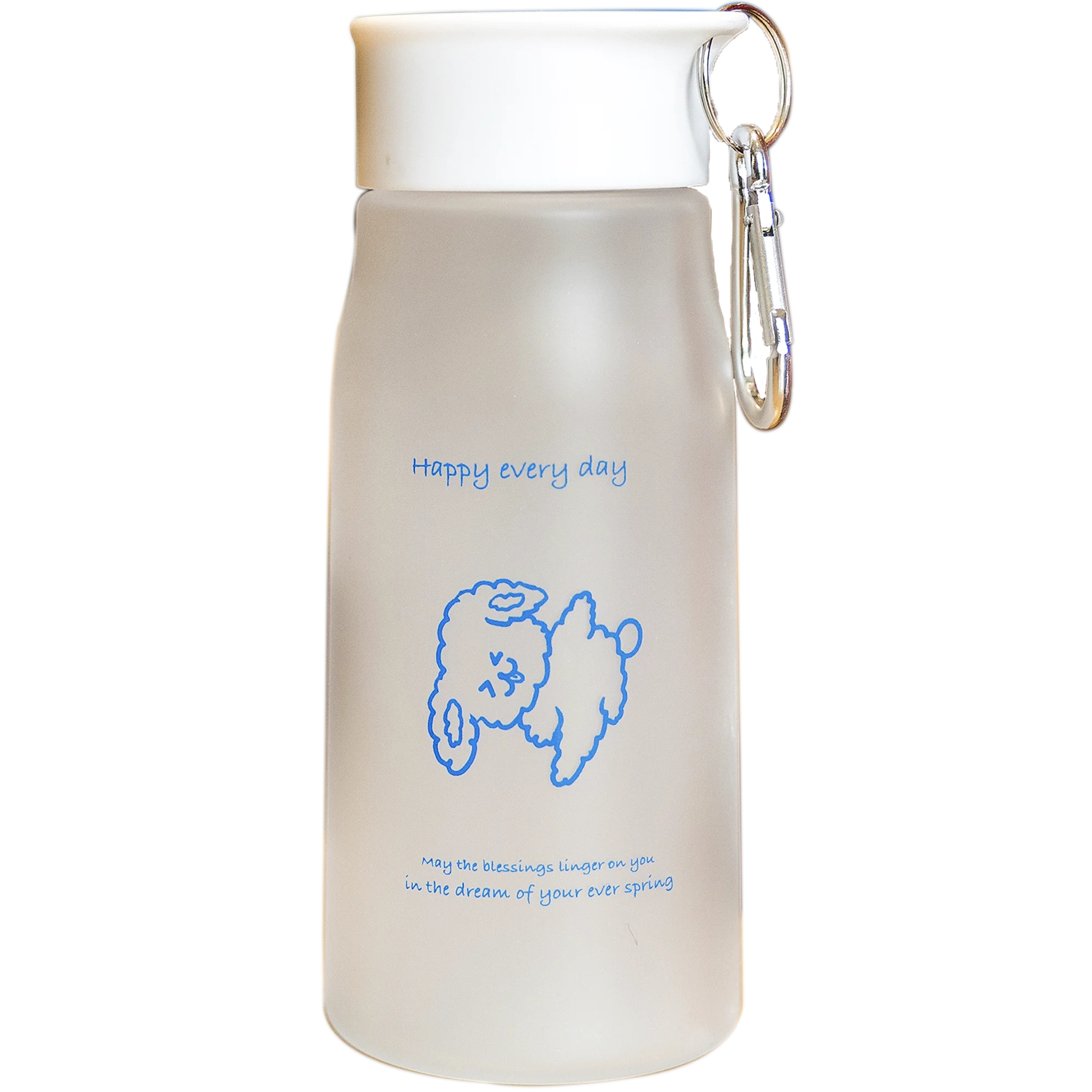 

Mini Simple Cute Water Bottle Matte Portable Animal Eco Friendly Cute Kids Juice Gym Bicycle Botellas Para Agua Drinkware BY50SP