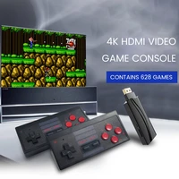 4k hdmi video game console built in 628 classic games mini retro dendy game console wireless controller tv output