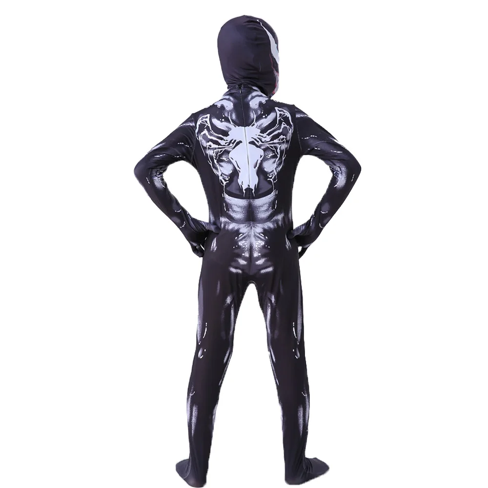 Белый и черный замок на Хэллоуин с маской персонаж фильма косплей спайдербой