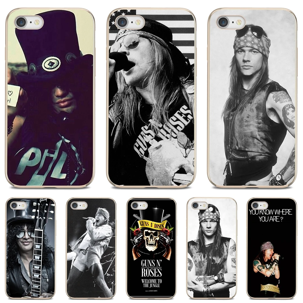 

For iPod iPhone 10 11 12 Pro Mini 4S 5S SE 5C 6 6S 7 8 X XR XS Plus Max 2020 AXL Guns n Roses Housing