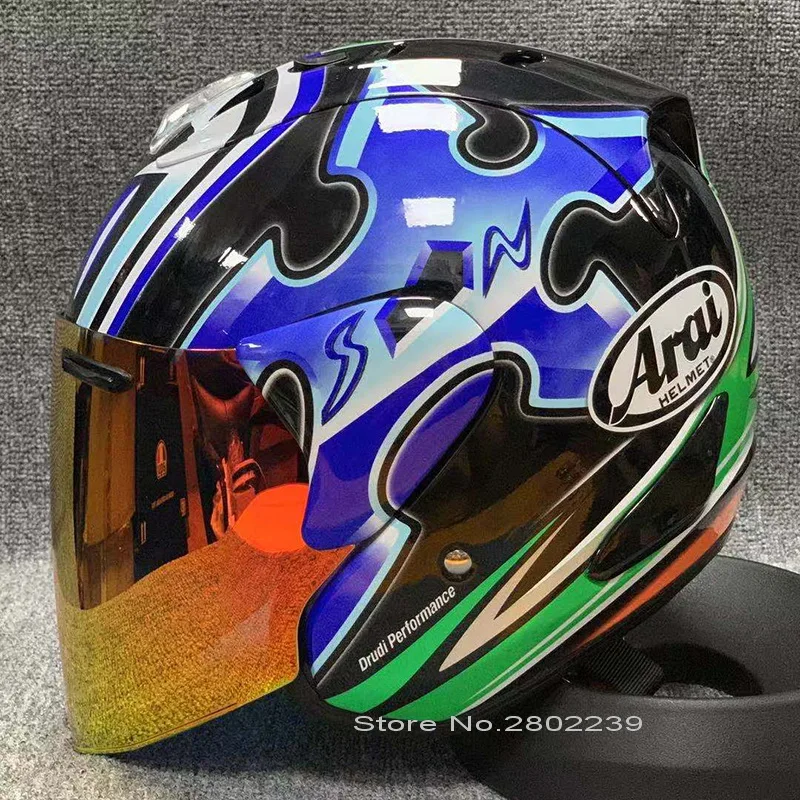 

Open Face Helmet big eyes Motorcycle helmet Riding Motocross Racing Motobike Helmet