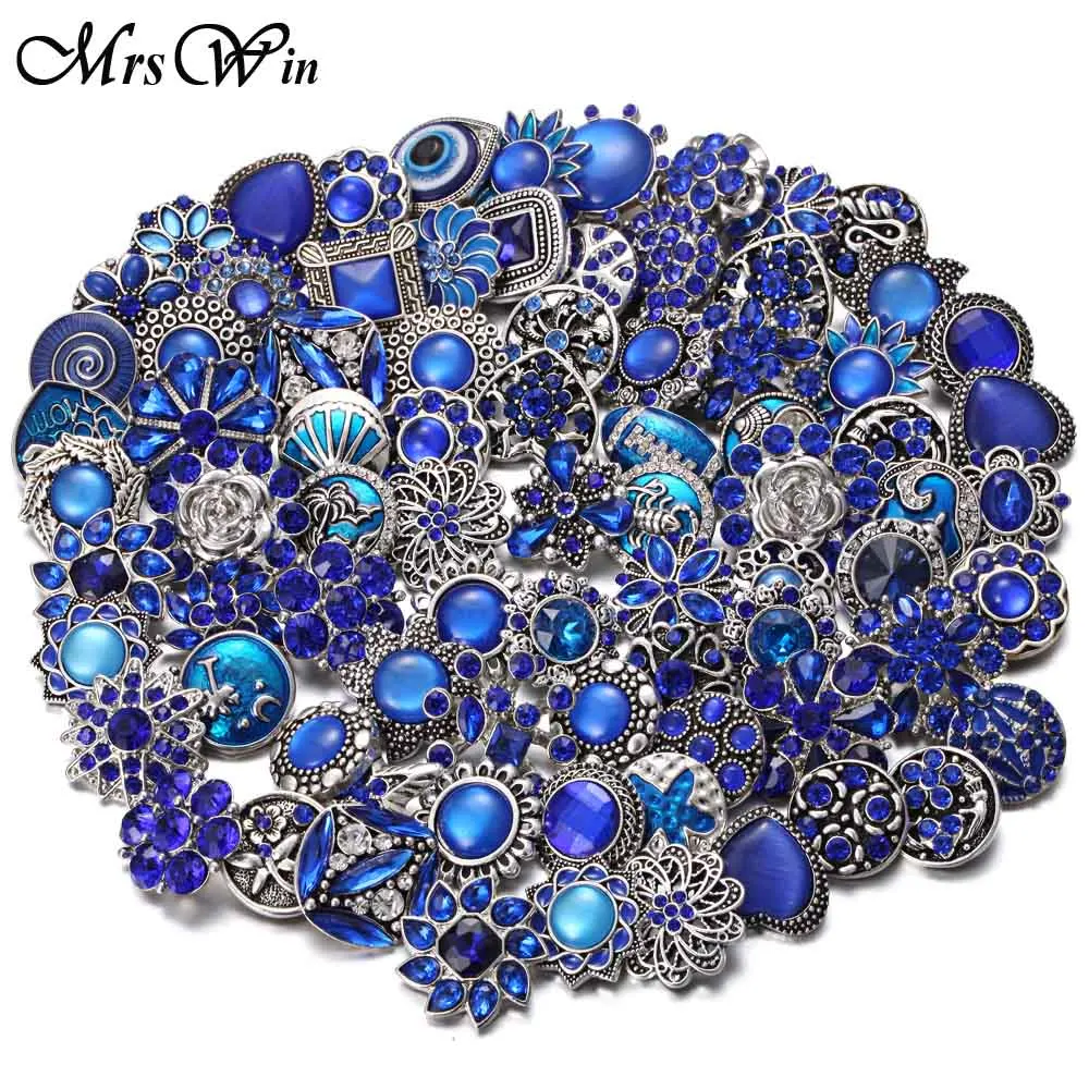 10 шт./лот оптовая продажа 18 мм застежки для ювелирных изделий смешанные круглые