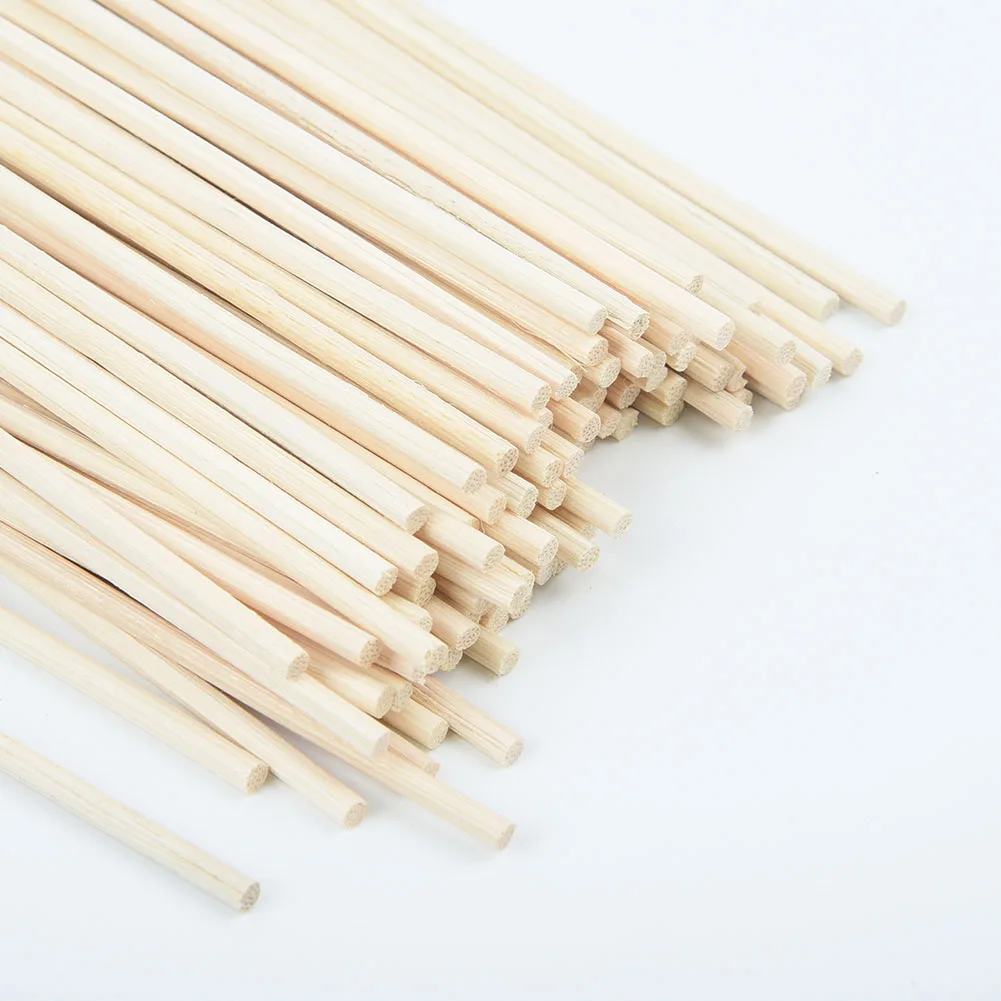 

100 Pcs Reed Fragrance Oil Diffuser Rattan Sticks Aroma Rattan Refill Sticks New