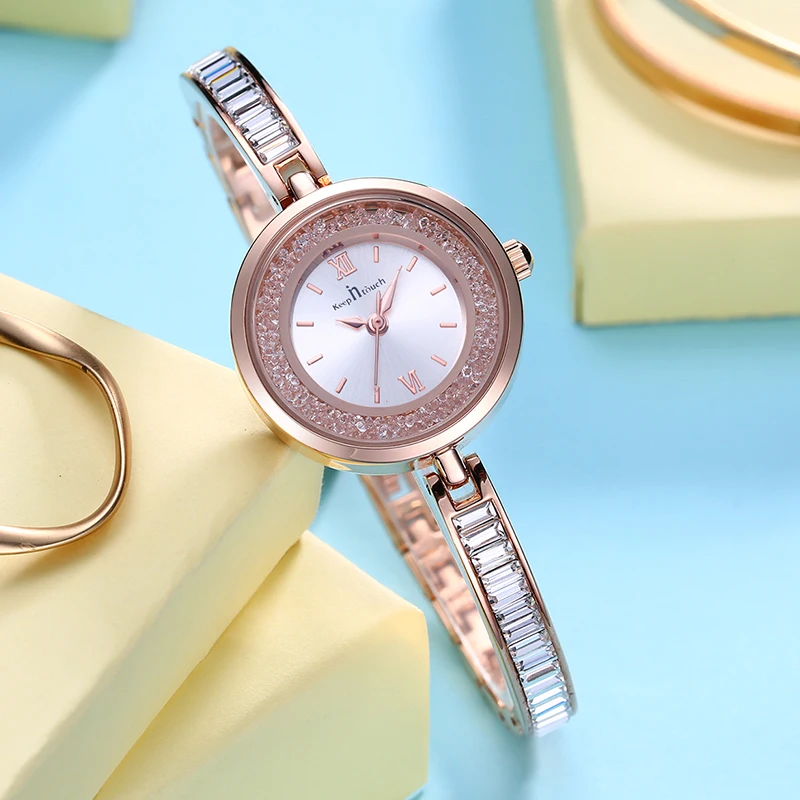 2021 New Watch Women Quartz Wristwatch Diamond Bracelet Korean Fashion Starry Womens Watches Dropshipping Relojes Para Mujer