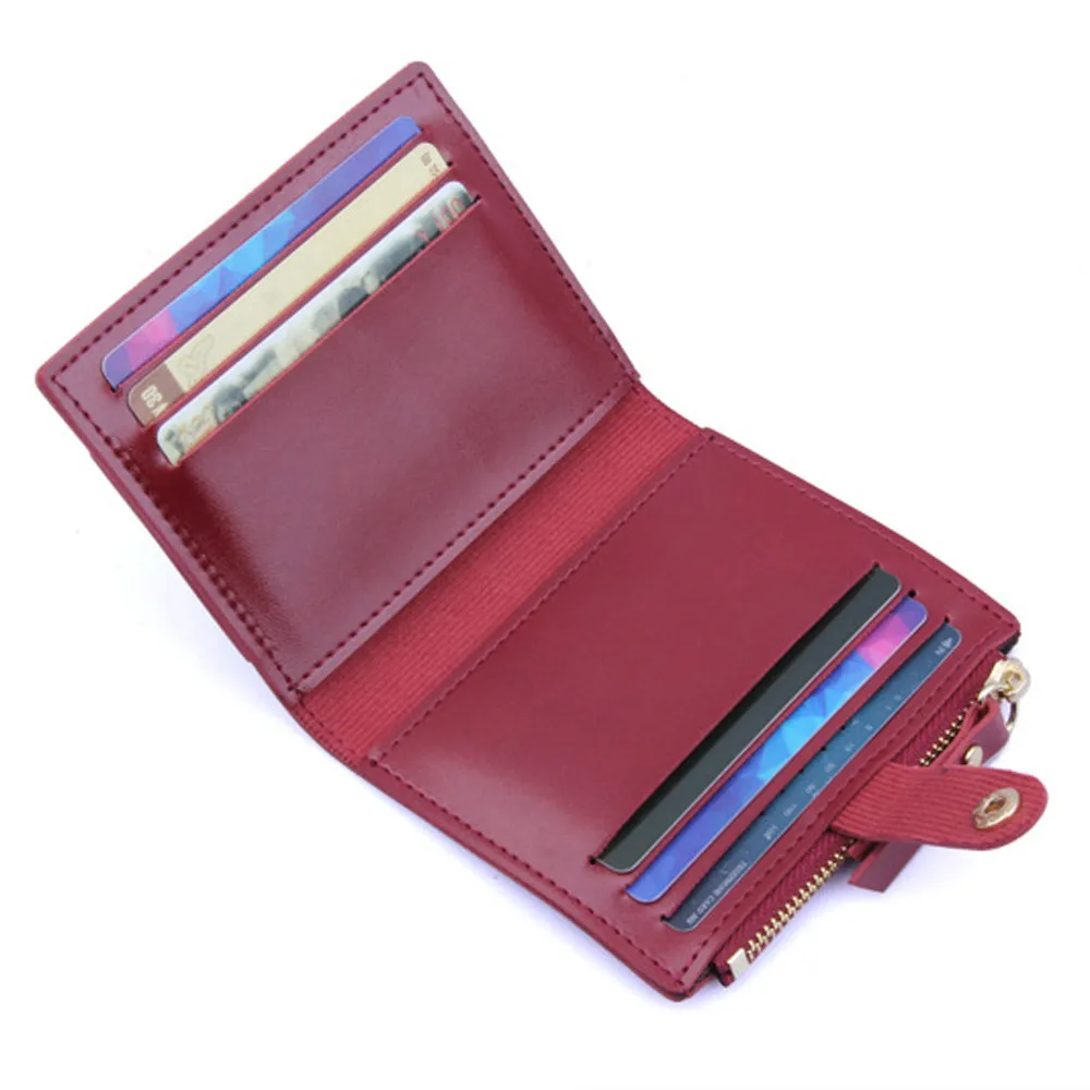 

Fashion Women Wallet Lovely Candy Color Small Coin Zipper Purse Card Package Female Hasp Mini Clutch 2021 Ladies Card Bag For W