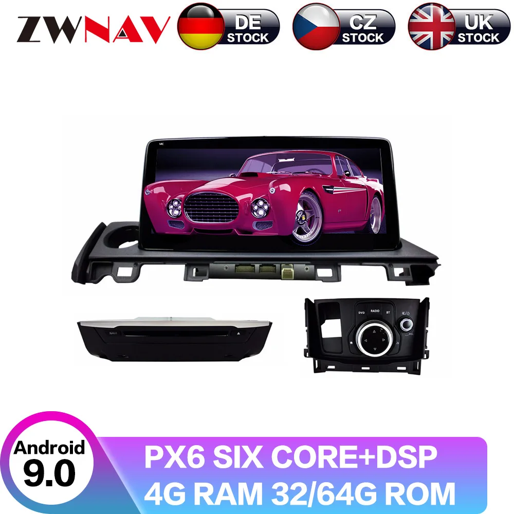 Android 10 8 Core With DSP For MAZDA 6 2017 2018 Car Radio Video Player Multimedia GPS navigation Accessories Sedan No dvd 2 Din |