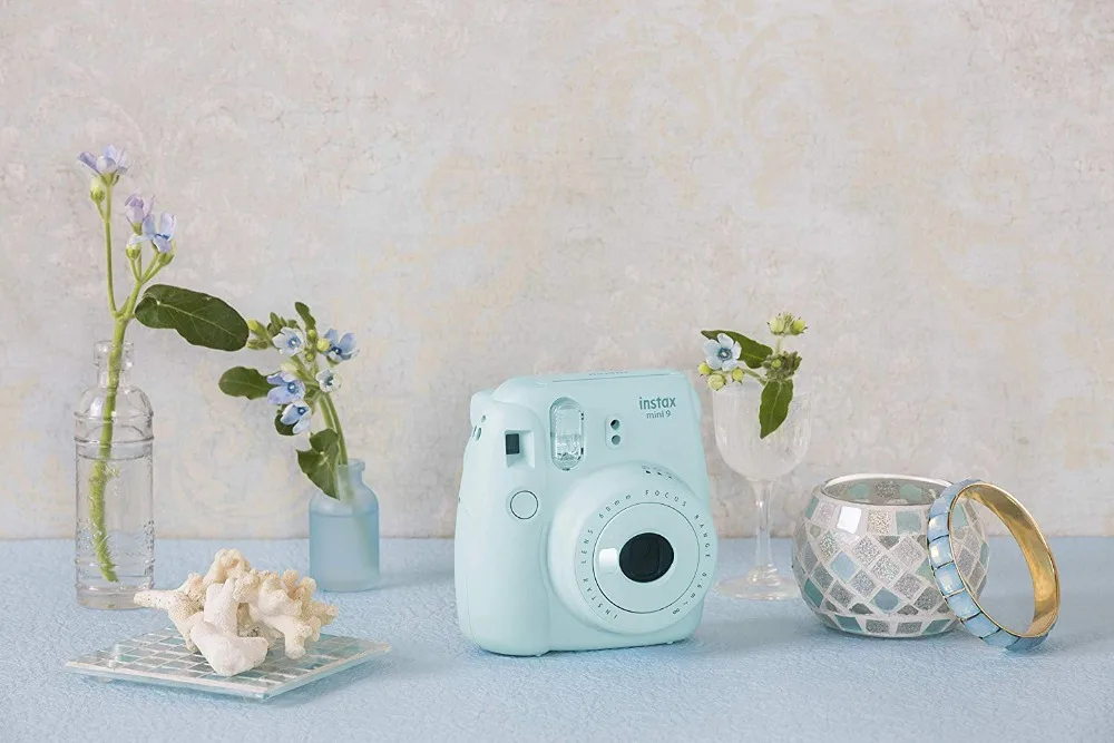 FUJIFILM instax Mini9 камера мгновенная цифровая пленка видеокамера с крупным планом объектив Hi-key мгновенная пленка камера 35 см расстояние съемки