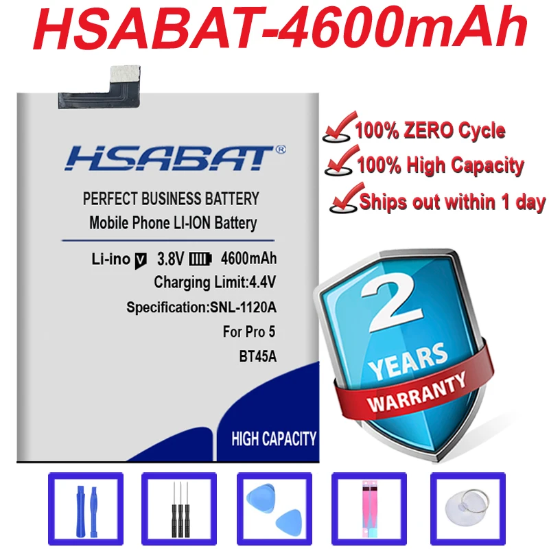 HSABAT 3500mAh Высокое качество BT45A BT 45A батарея для Meizu Pro 5 Batterie аккумуляторная AKKU|battery