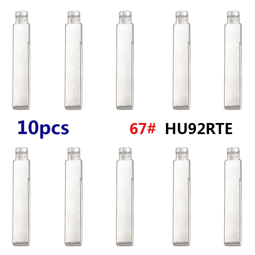 10 шт./лот Универсальный Новый № 67 Складной автомобильный ключ дистанционного