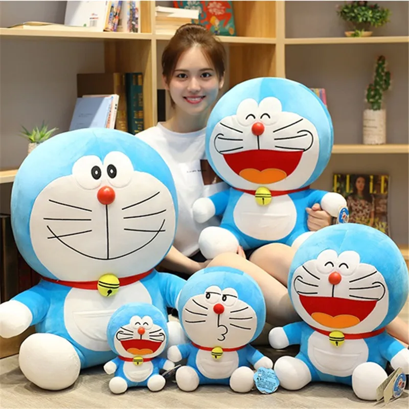 

Kawaii Plush Toys Doraemon Stuffed Cartoon Animal Crossing Plush Peluches Grandes Baby Soft Toys Pillow Juguetes Home Decoration