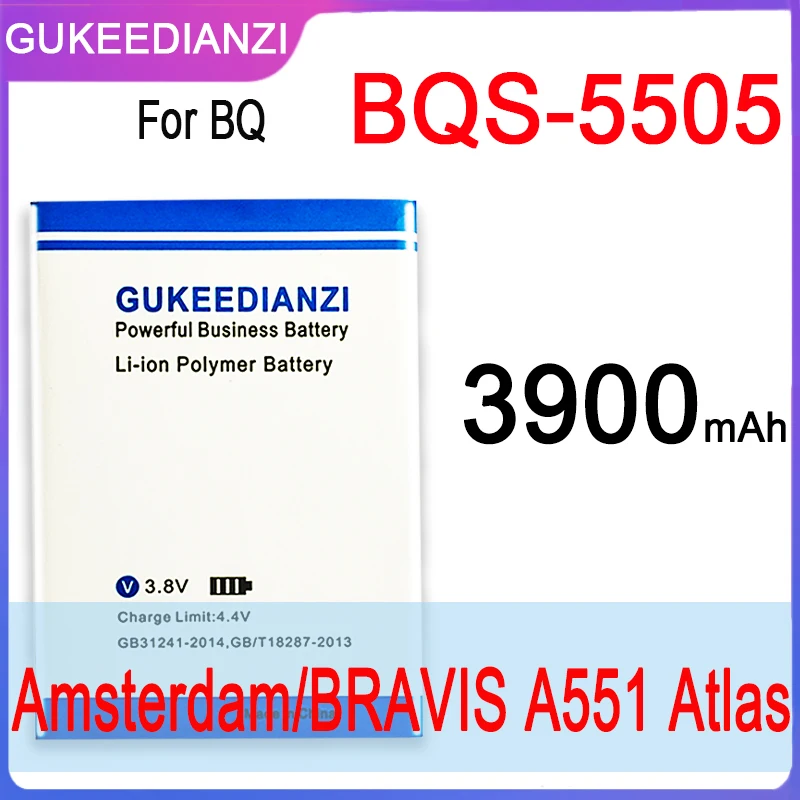 3900 мА/ч BQS-5505 высокое Ёмкость Батарея для BQ BQS 5505 BQS5505 Амстердам мобильный телефон
